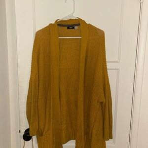 BDG Women's Yellow Cardigan